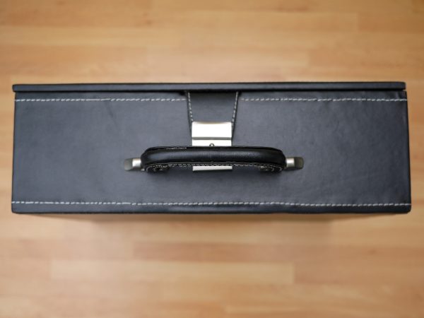 Chess Case in Leather - Double Queens - to 4.75 inch King - Image 6