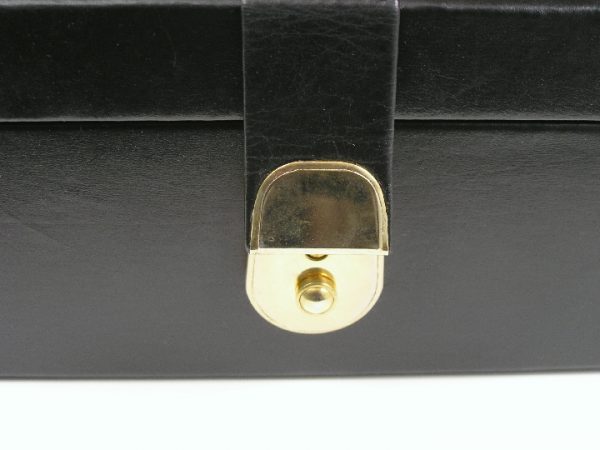 Strapped Leather Chess Box 10 inch x 7 inch x 4 inch - Image 3