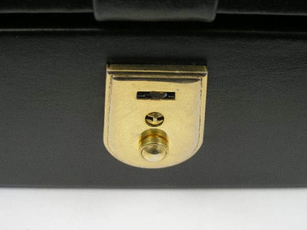 Strapped Leather Chess Box 10 inch x 7 inch x 4 inch - Image 10