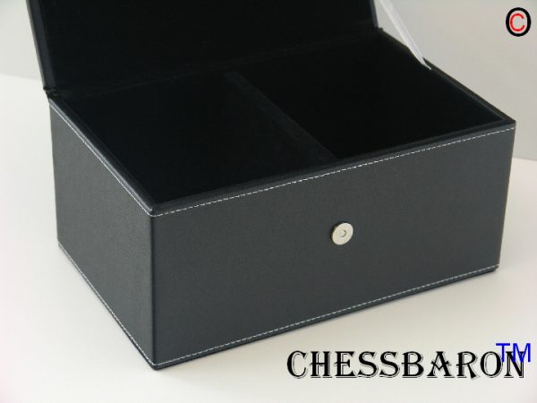 Black Leatherette storage chess case - Image 6