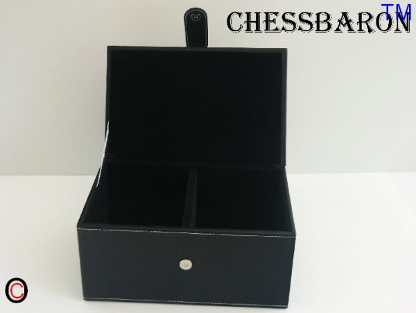 Black Leatherette storage chess case - Image 7