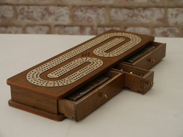 Cribbage 3 Track in Sheesham - Image 4