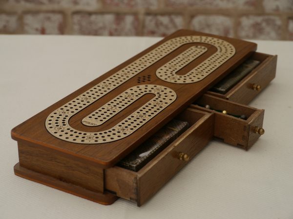 Cribbage 3 Track in Sheesham - Image 5