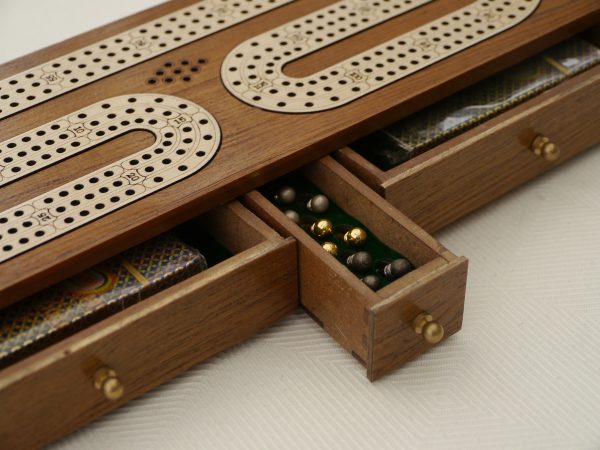 Cribbage 3 Track in Sheesham - Image 7