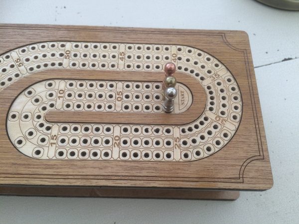 Cribbage 3 Track Snake in Sheesham - Image 3
