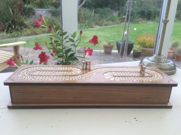 Cribbage 3 Track Snake in Sheesham - Image 8