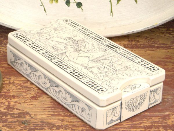 Ceramic 2 Track Cribbage