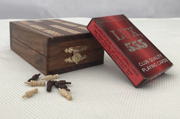 Wooden Folding Cribbage - Image 7