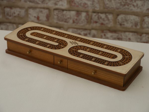 Cribbage 3 Track in Whitewood - Image 4