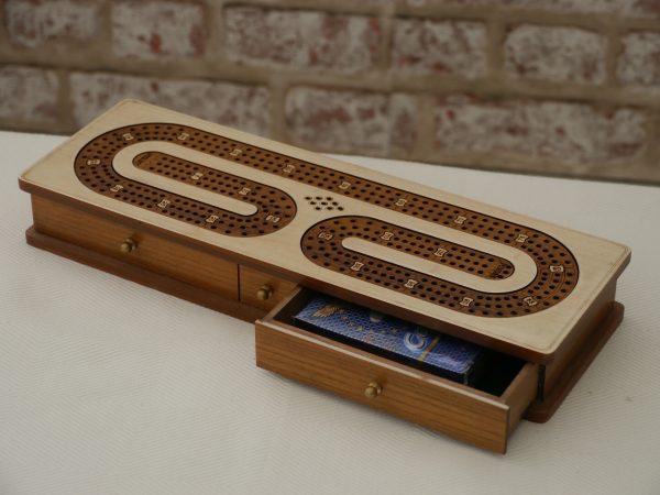 Cribbage 3 Track in Whitewood - Image 5