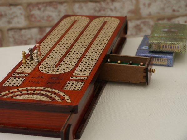 Cribbage 4 Track in Redwood - Image 4