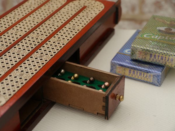 Cribbage 4 Track in Redwood - Image 5