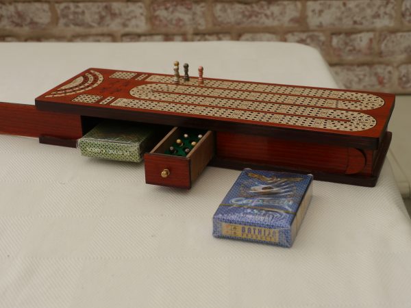 Cribbage 4 Track in Redwood - Image 7