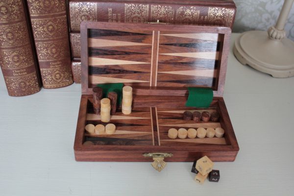 Draughts and Backgammon 7 Inches Square - Image 3