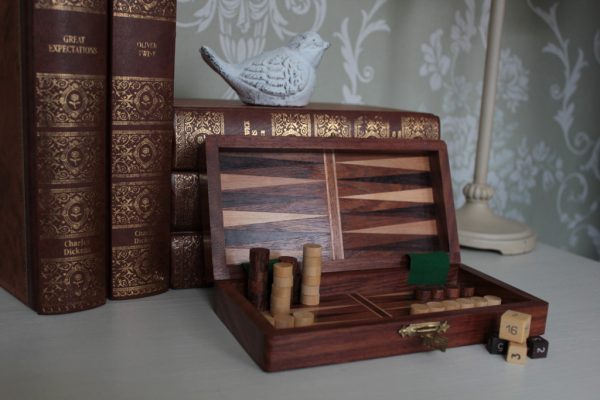 Draughts and Backgammon 7 Inches Square - Image 4