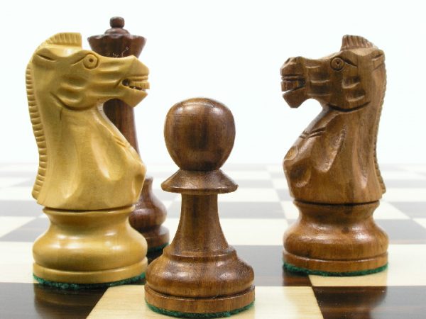 Staunton Double Weighted Chess Pieces - Image 4