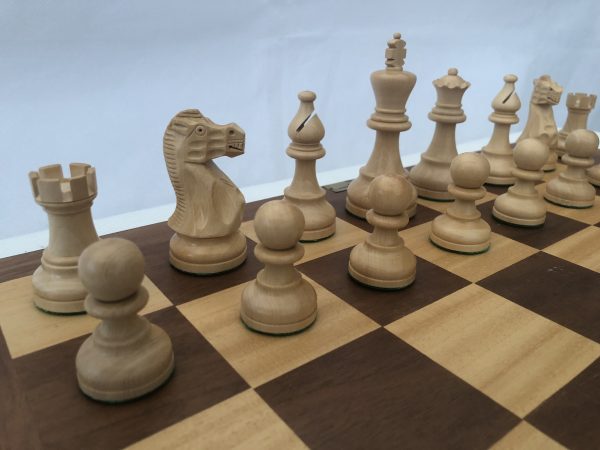 American Staunton with 4in King Chess Set - Image 15