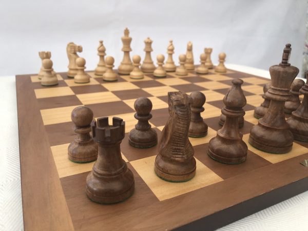 American Staunton with 4in King Chess Set - Image 16