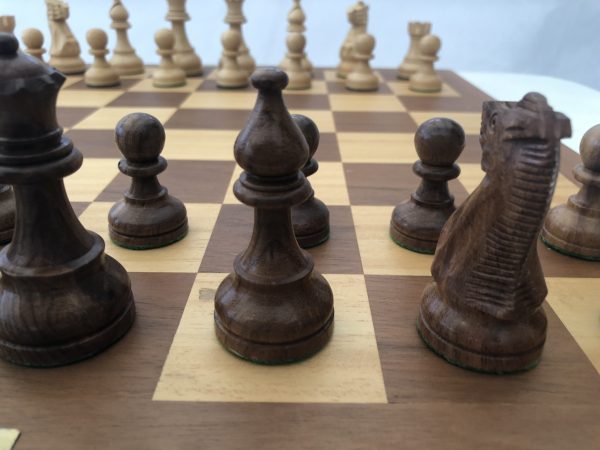 American Staunton with 4in King Chess Set - Image 7