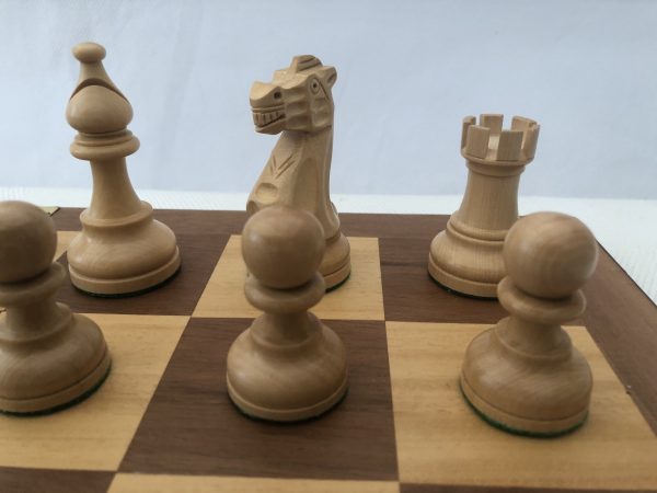 American Staunton with 4in King Chess Set - Image 8