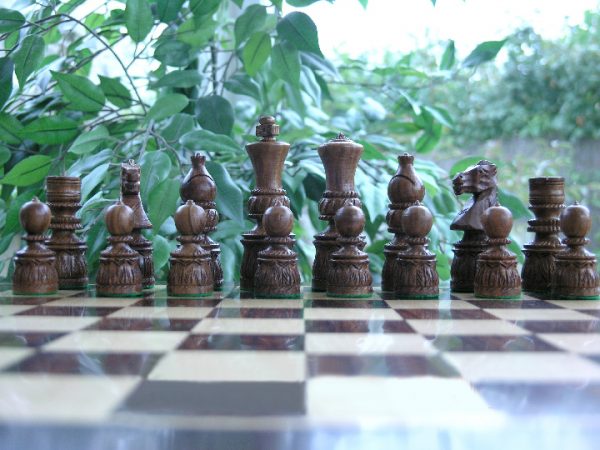 The Sidewinder in Sheesham wood Chess Pieces - Image 10