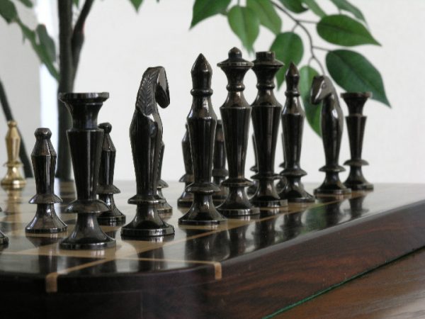 The Cobra Brass and Steel Chess Pieces - Image 7