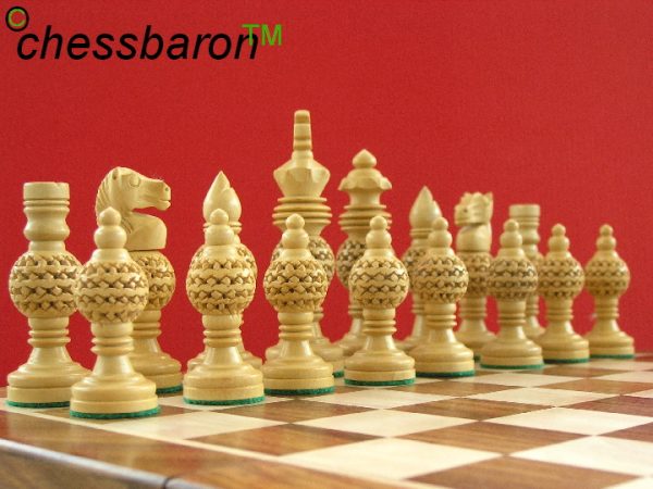 Special Set of Globe Chess Men with Containing Board and Case - Image 7