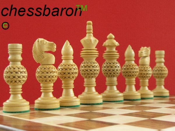 Special Set of Globe Chess Men with Containing Board and Case - Image 8