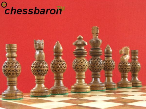 Special Set of Globe Chess Men with Containing Board and Case - Image 9