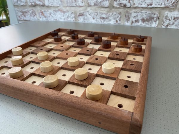 10 inch Chess and Draughts Set for the Blind - Image 25