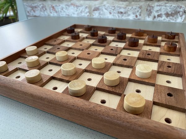 10 inch Chess and Draughts Set for the Blind - Image 26