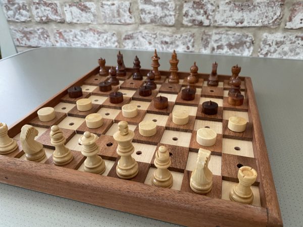 10 inch Chess and Draughts Set for the Blind - Image 30