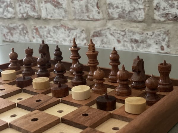 10 inch Chess and Draughts Set for the Blind - Image 31