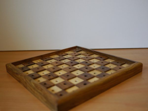10 inch Chess and Draughts Set for the Blind - Image 2
