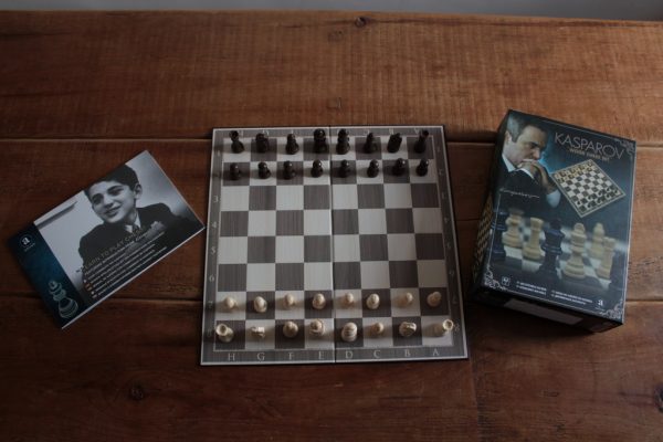 Kasparov GIFT PACKAGE Handmade Wood Chess with Board - Image 11
