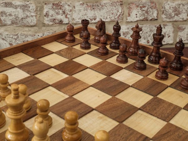 10 inch Chess Set for the Blind - Magnetic - Image 2