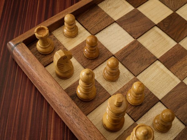 10 inch Chess Set for the Blind - Magnetic