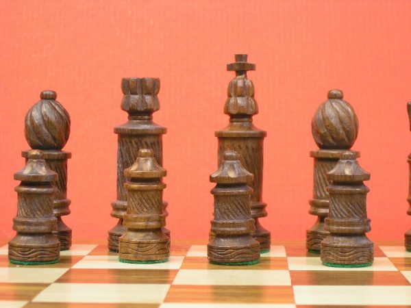 Coiled Orthodox Weighted Chess Pieces