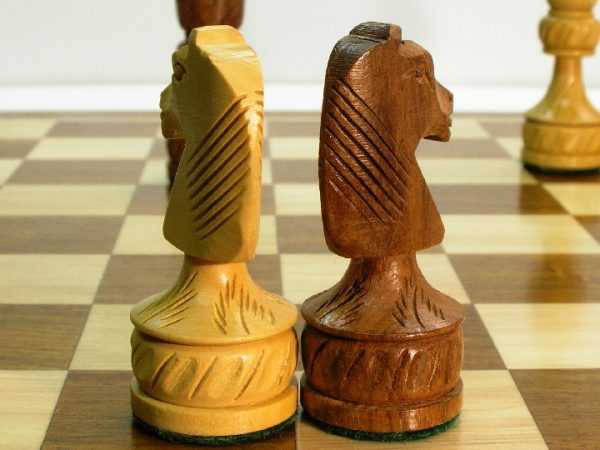 Royal Plus in Solid Sheesham Chess Pieces - Image 10