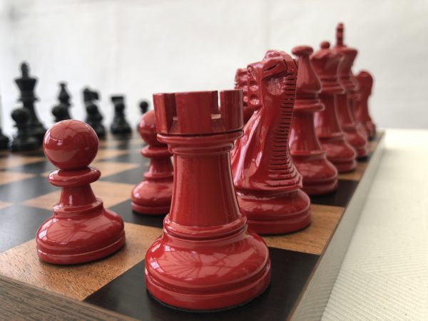Bold Chess - American Staunton in Black and Red - Image 16