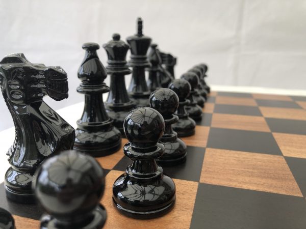 Bold Chess - American Staunton in Black and Red - Image 17