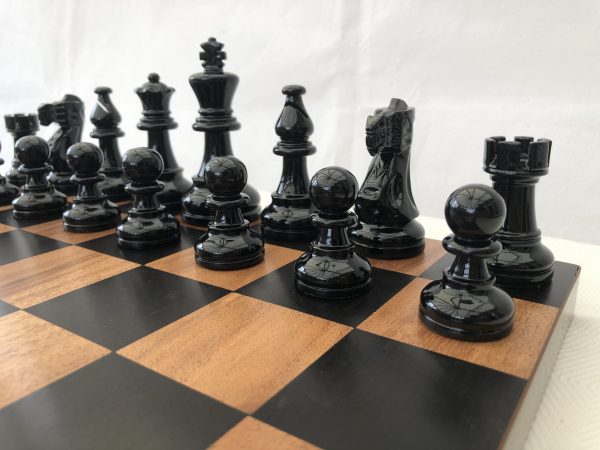 Bold Chess - American Staunton in Black and Red - Image 5