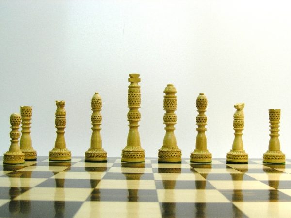 Millenium Fret Tower Chess Pieces
