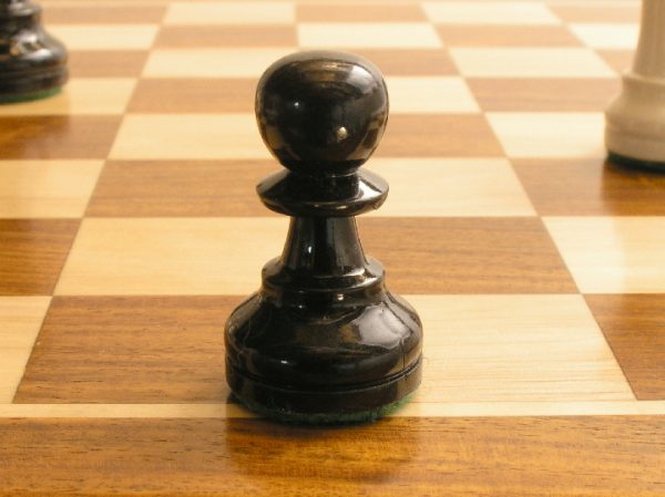 Black and White Staunton Charlotte Chess Pieces - Image 4