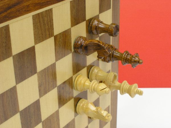 Magnetic Luxury Travel with Board Chess Set 12 inch Squared - Image 5
