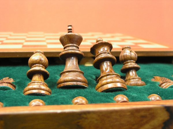 Magnetic Luxury Travel with Board Chess Set 12 inch Squared - Image 7
