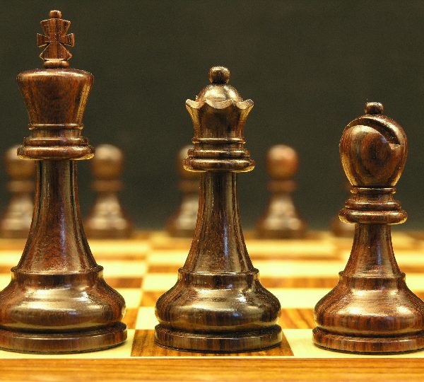 The Morgan - Double Weighted Rosewood Staunton Chess Set