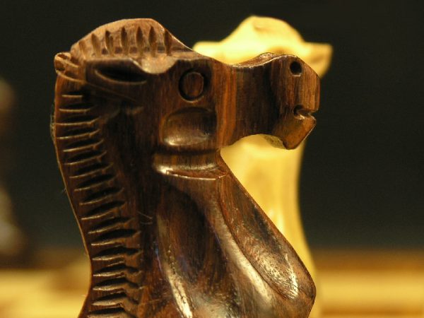 The Morgan - Double Weighted Rosewood Staunton Chess Set - Image 10