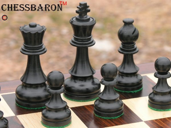 Double Cross Triple Weight Staunton Chess Pieces