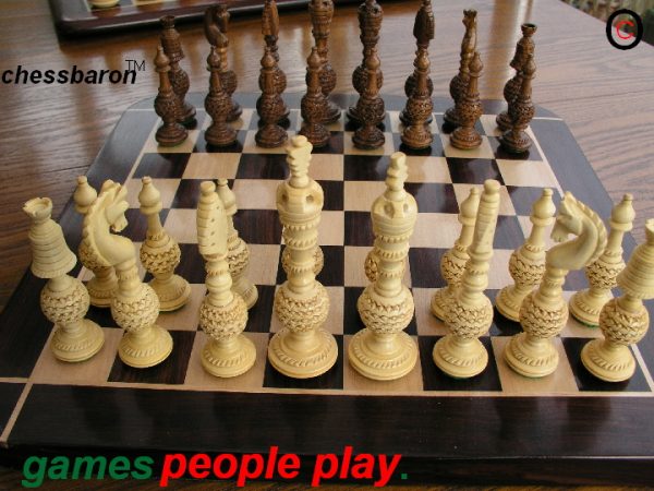 Hezekiah Fretwork 5 inch King Chess Pieces - Image 3